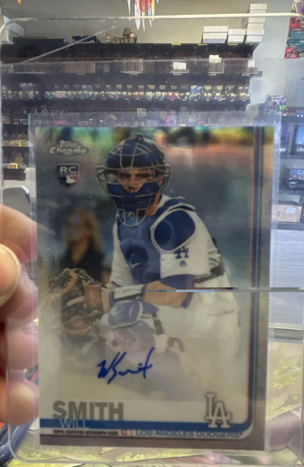 2019 Topps Chrome Update Series - Target Autographs Will Smith #CUA-WS (AU, RC)