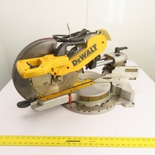 Sierra ingleteadora compuesta deslizante doble bisel DEWALT DW718 12" 120 V 15 A 3600 RPM