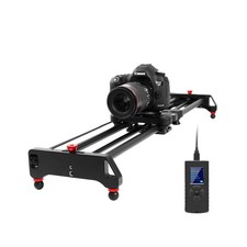 GVM Motorized Camera Slider, 31" Carbon Fiber Dolly Rail Camera Slider with T...