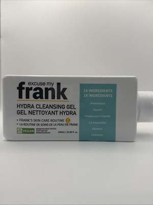 Excuse My Frank Hydra Cleansing Gel, Non-Foaming 500ml / 16.9fl.oz