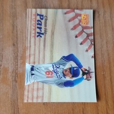 Pinnacle Chan Ho Park Los Angeles Dodgers #61 Rookie 1994 Baseball