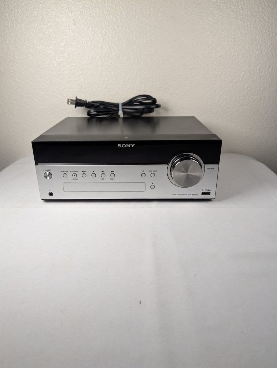 Sony CMT-SBT100 Micro Music System Bluetooth NFC CD Player. No