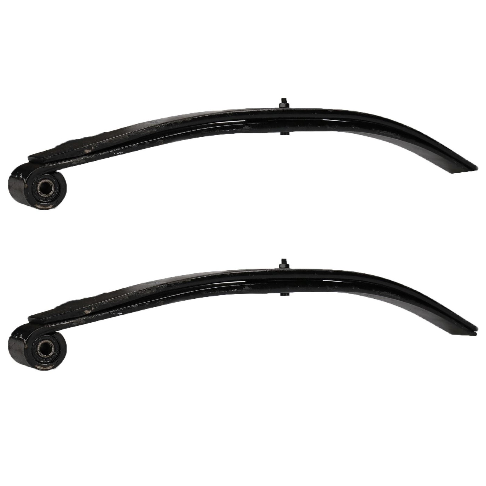 2 Ifor Williams Style Twin Double Parabolic Trailer Leaf Springs and Bush C90004