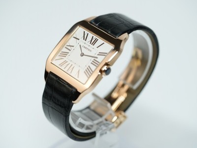 Cartier Santos Dumont 2650 W2006951 18K Rose Gold Manual Wind 34.6 x 44.6mm Mens