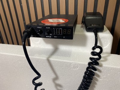 Vintage 80 s Cobra 20 Plus with matching mike and power cord CB radio