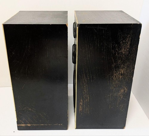 Yamaha NS-100M 3-Way Bookshelf Speakers w/Matching Serial Numbers - Picture 8 of 12