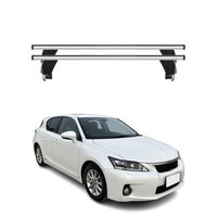 Menabo DachträGer GrundtäGer FüR Lexus CT 2011-2014 50Kg Aluminium Silber 2 Tlg