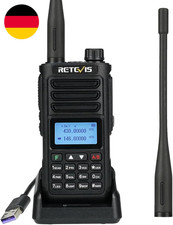Retevis RA89 Amateurfunkgerät, Hochleistungs Dualband Funkgerät, Wasserdichtes I