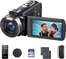 4K Video Camera Camcorder 42MP 270  3.0 Inch for YouTube Vlogging Camera 32GB