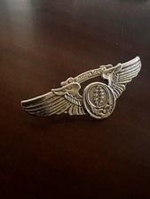 Vintage Grateful Dead Wings Skull Pin Concert Memorabilia Jacket Lapel Badge
