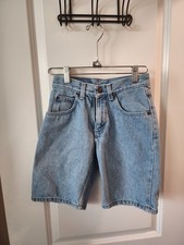 Vintage Y2K 90's High Sierra Denim Blue Jeans Shorts Boy Size 8 Made In The USA