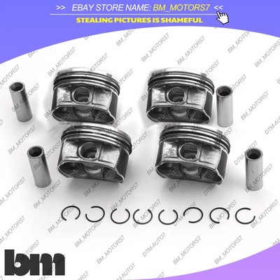 STD Pistons Rings Set Ø76.5mm For VW Jetta Golf Plus Tiguan Scirocco 1.4TSI CAVD