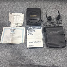 Emerson AD 2525 Digital Portable Compact Disc Player Tested Working