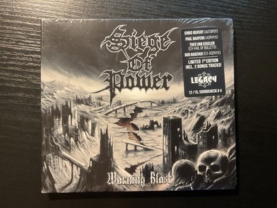 Siege of Power - Warning Blast CD Digi 2018 Neu OVP