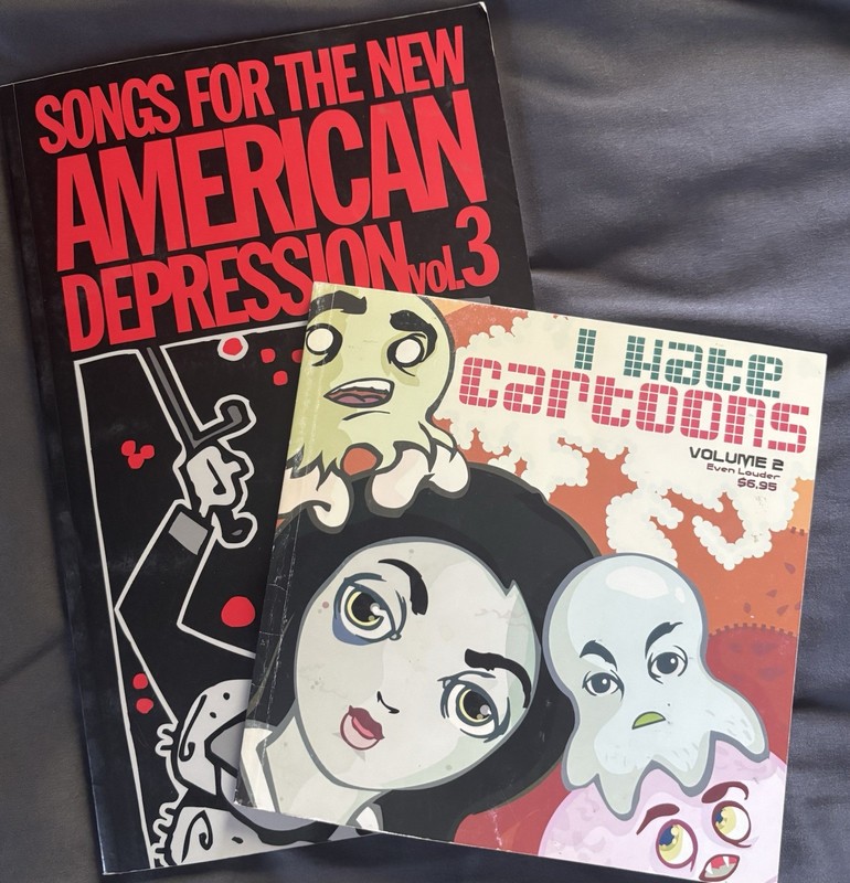 Lot Of Two 00s Comics Attaboy Softcover RARE