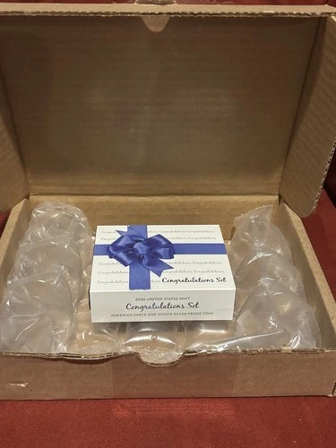 2026 Congratulations Set American Silver Eagle One Ounce Proof Coin w/ OGP & COA