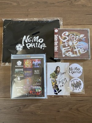 NEMOPHILA Seize the Fate Limited CD with Autographed Bonus Blu-ray New