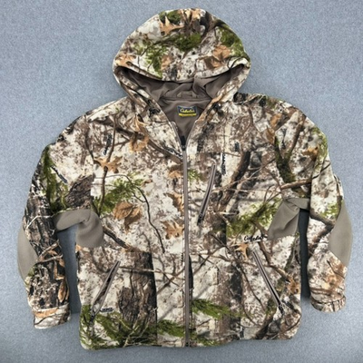 #ad #ad CABELA#x27;S LEGACY PRO FLEECE WINDSHEAR HUNTING JACKET MEN#x27;S XL OUTFITTER CAMO $99.99