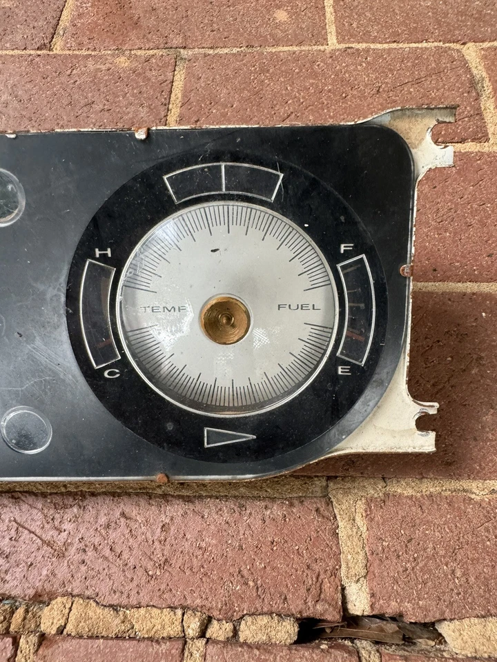 1968 69 AMC Ambassador Marlin AMX? Velocímetro Gauge Cluster American Motors Foto 3 de 4
