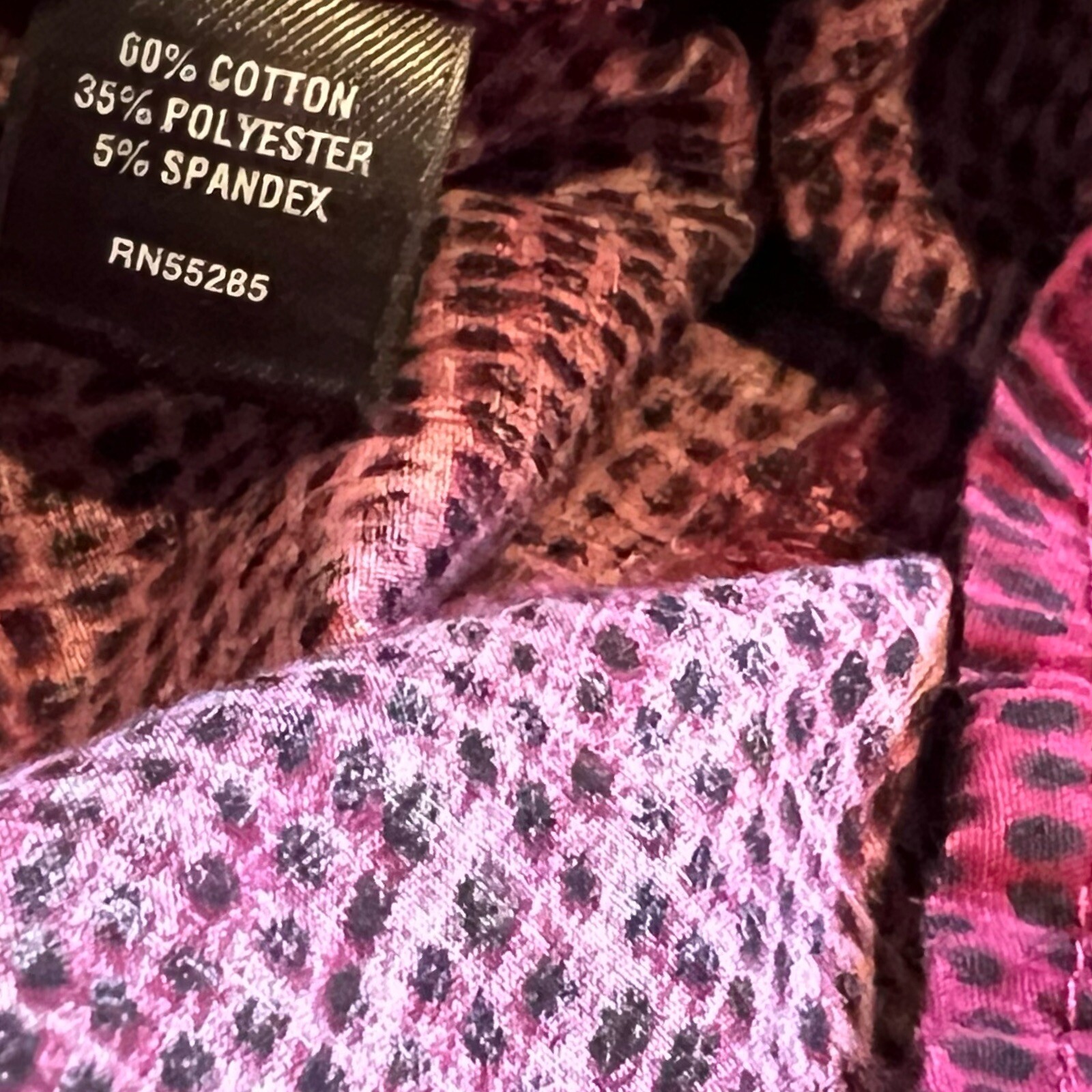 Express animal print button down long sleeve stre… - image 4