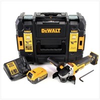 Dewalt Dcg 405 P1 Winkelschleifer 18 V 125 Mm Brushless + 1X Akku 5,0 Ah + Lader