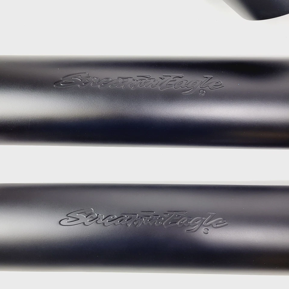 Оригинальные черные глушители Harley-Davidson 07-Up Dyna 80794-10A - Изображение 4 из 4