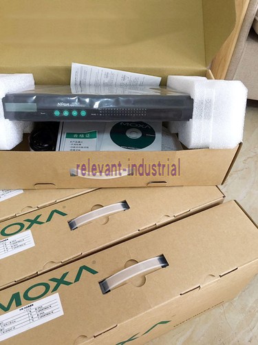 1PCS NEW Moxa nport5610-16 nport 5610-16 rev 3.2 EU 100-240 VAC 16 serial ports - Picture 7 of 10