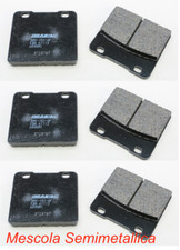 Front + Rear Semi-Metallic Brake Pads Suzuki 650 GSX 1986
