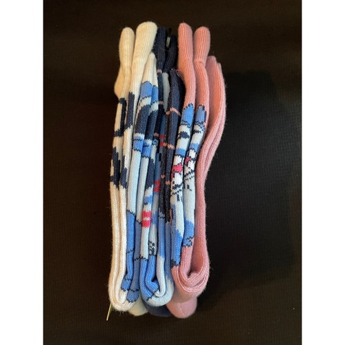 Women's Disney Stitch 3 Pack Lovable Valentines Day Crew Socks Size 4-10 NWT - Picture 2 of 3