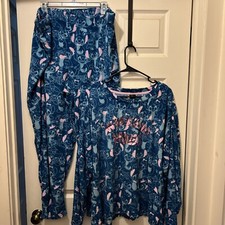 Disney Pajama Set Women's Plus Size 3X  Weekend Vibes   Stitch Soft Top  Pants