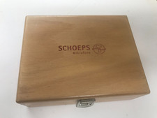 Schoeps Empty Wooden Box Mikrofone Microphone Case Only (large) Read In Full #f