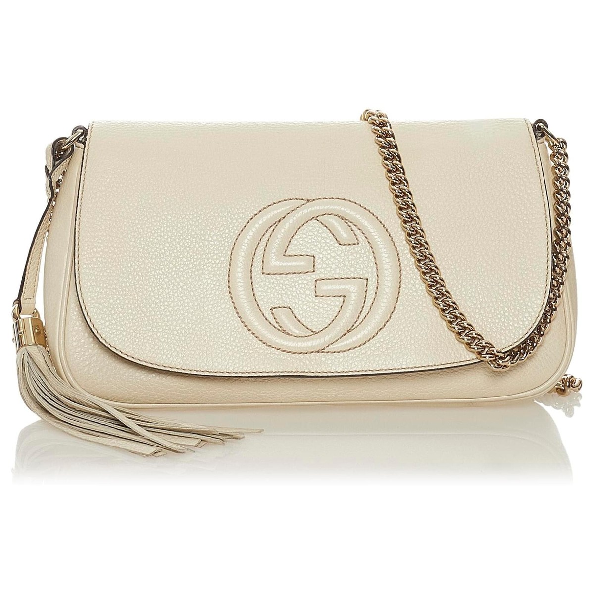 GUCCI バッグ　オフホワイト グッチ GUCCI 【GUCCI(グッチ)】GUCCI グッチ SOHO ショルダー