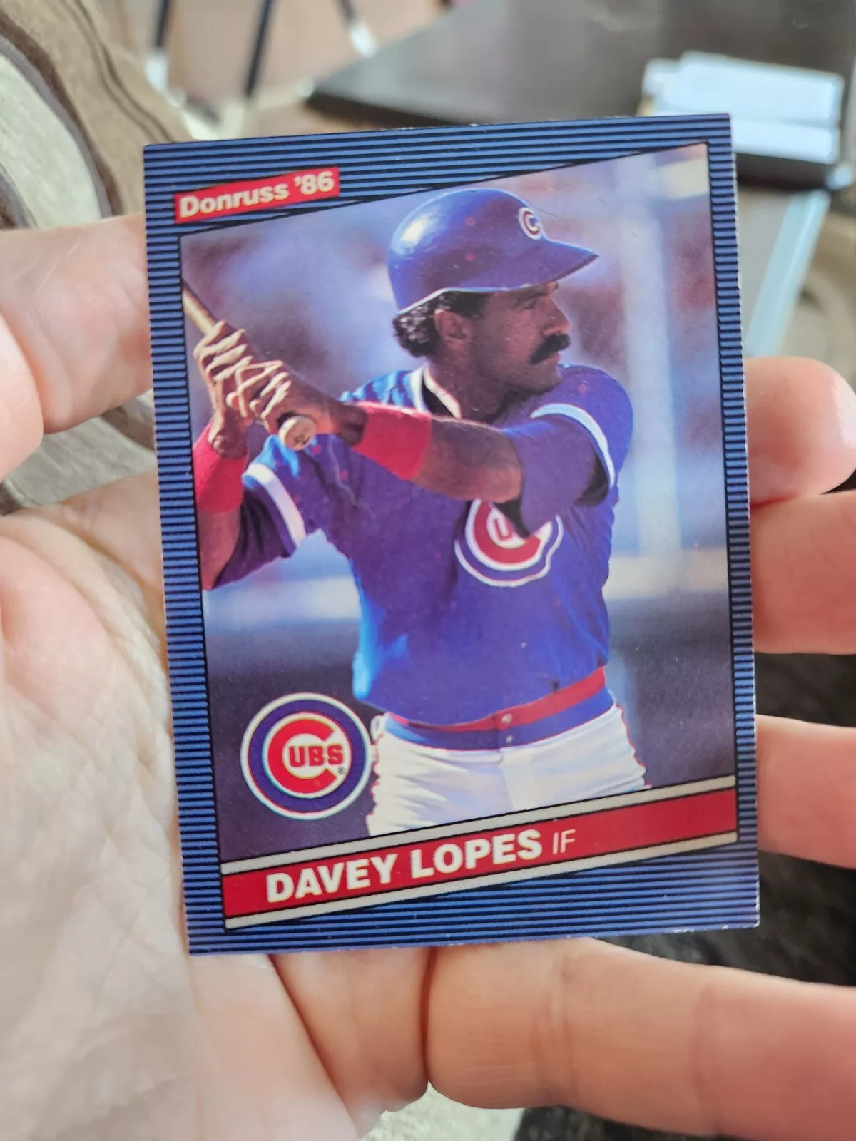 Davey Lopes trading card