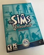 The Sims: Unleashed Expansion Pack (PC 2002) RETAIL BOX VERSION
