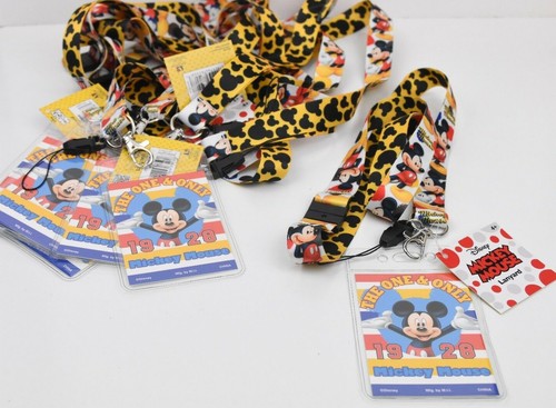 Cordón reversible comercial de personajes de parques Disney y soporte de identificación Mickey Mouse - Imagen 3 de 7