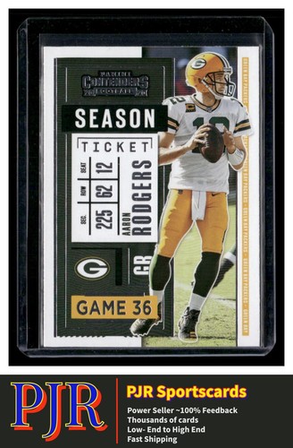 Aaron Rodgers 2020 Panini Contenders Optic #21 Green Bay Packers 35% Off 4+ - Picture 1 of 2
