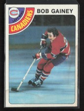 1978-79 Topps #76 Bob Gainey Montreal Canadiens