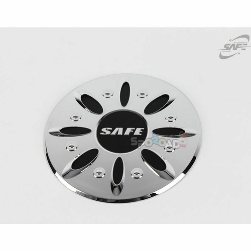 Chrome Fuel Gas Cap Cover Molding Trim for Hyundai Accent 4DR 2011-2019 K-143 - Picture 2 of 5