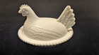 Vintage Milk Glass Hen on  Nest Indiana Glass Company Cover only!