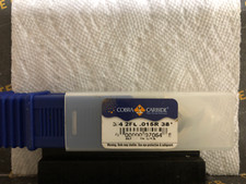 19284 - 3'4"  2FL  .015 CORNER RADIUS - UNCOATED - COBRA