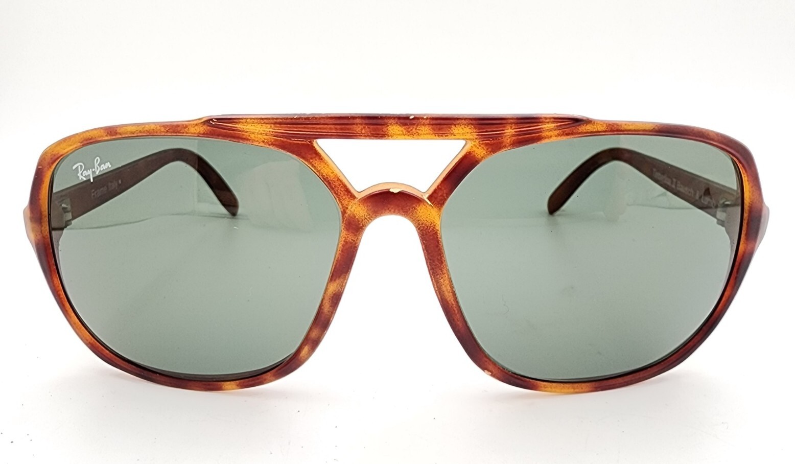 Vintage B&L Ray Ban Bausch & Lomb G15 Gray Timberline II Frame Italy w/Case