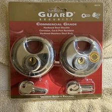 Guard Security 55170 Commercial Grade CylinderPadlock. Hardened Stainless Steel