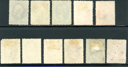 USAstamps Used FVF US 1870 Bank Note Complete Set Scott 145 - 155 SCV $1500 - Picture 2 of 2