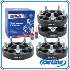 4Pcs 1" Wheel Spacers for Toyota Corolla Chrysler Sebring 5x100 to 5x114.3 