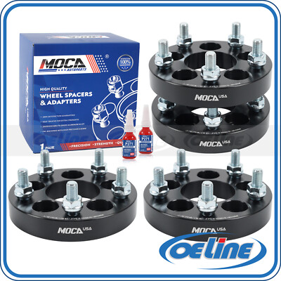 4Pcs 1'' Wheel Spacers for Toyota Corolla Chrysler Sebring 5x100 to 5x114.3 