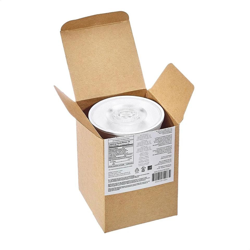 Amazon Commercial 50-Watt Equivalent PAR20 Dimmable CEC LED Light Bulb (6-Pack) - Image 4 of 4