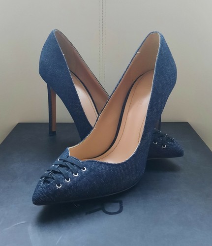 DIESEL High Heels Pumps Denim Material 