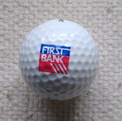 First Bank Logo Golf Ball