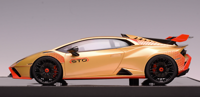 1/18 IVY Models Lamborghini Huracan STO Brillant Vert Violet 1/18 IVY Models Lamborghini Huracan STO Brillant Vert Violet