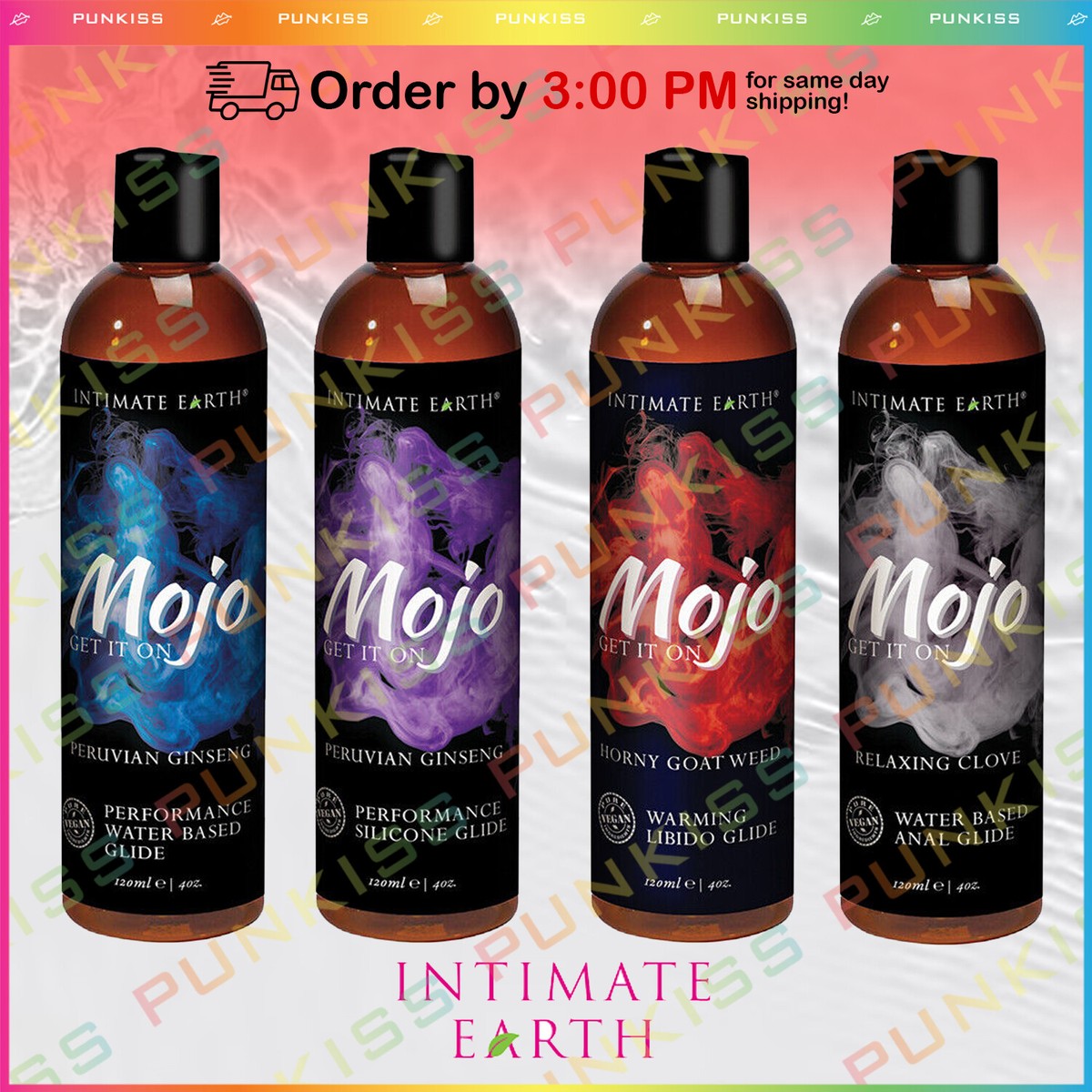 Intimate Earth Mojo Lubricant Glide💋Personal Silicone Water Lube